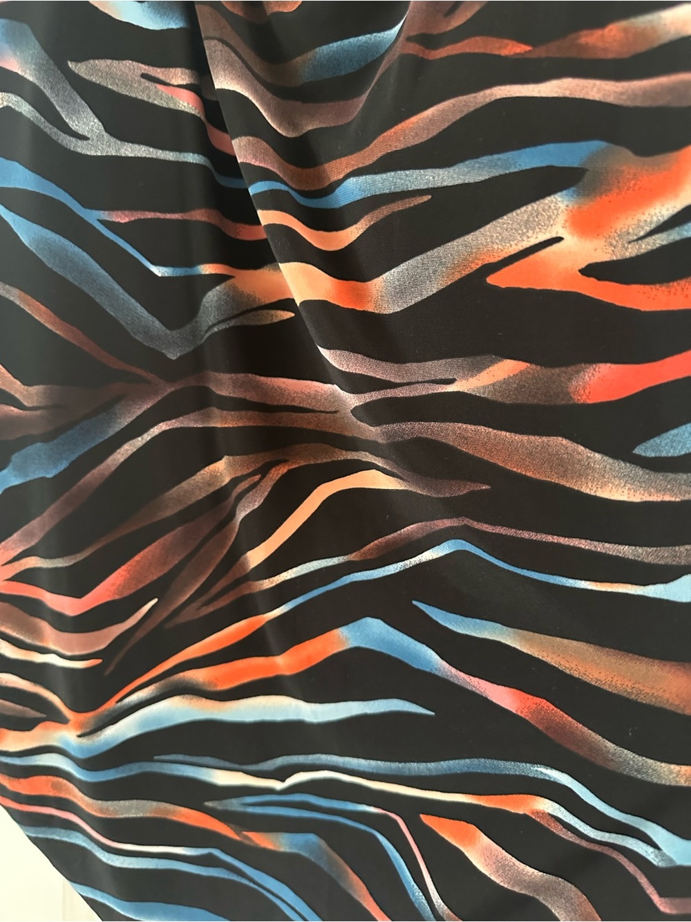Magicsuit Tigress Nicole Tankini Top - Size 16 NWOT Coral Black Blue - Picture 6 of 10